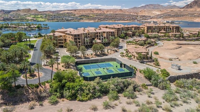 20 Via Mantova Unit 306, Henderson, NV 89011 - drone / aerial view of a water and mountain view