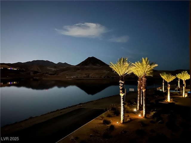 20 Via Mantova Unit 306, Henderson, NV 89011 - water view with a mountain backdrop