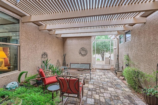 2110 King Mesa Dr, Henderson, NV 89012 - view of patio featuring a gate