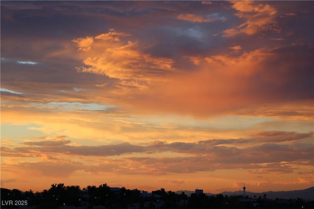 2110 King Mesa Dr, Henderson, NV 89012 - view of nature at dusk