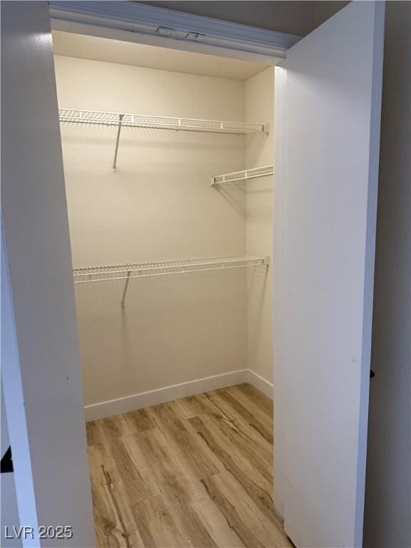 view of closet