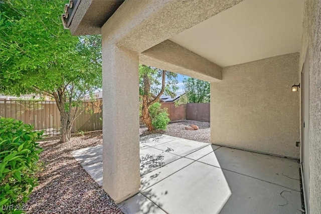 6001 Falconer Ave, Las Vegas, NV 89122 - view of patio / terrace featuring a fenced backyard