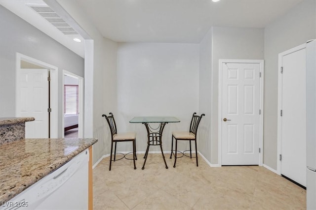 6001 Falconer Ave, Las Vegas, NV 89122 - dining area featuring baseboards and recessed lighting