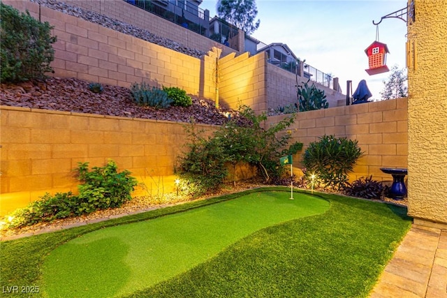 39 Castleton Tower Ct, Henderson, NV 89011 - view of yard featuring a fenced backyard