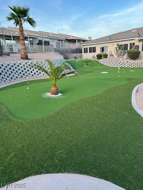 3349 Partridge Run St, Laughlin, NV 89029 - view of home's community with a putting green