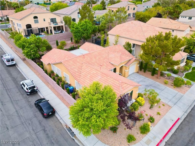 2383 Rainswept Ave, Henderson, NV 89052 - birds eye view of property with a residential view