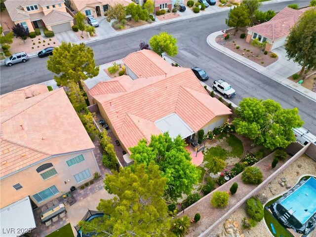2383 Rainswept Ave, Henderson, NV 89052 - aerial view with a residential view
