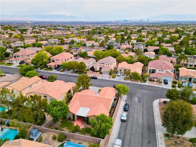 2383 Rainswept Ave, Henderson, NV 89052 - aerial view with a residential view