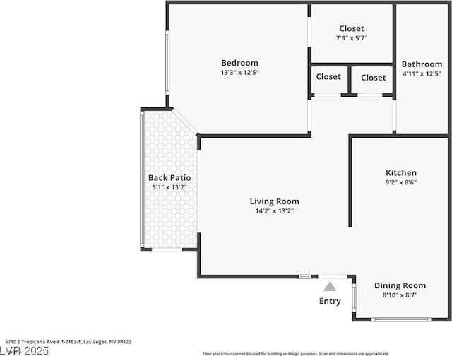 5710 E Tropicana Ave Unit 1017, Las Vegas, NV 89122 - view of layout