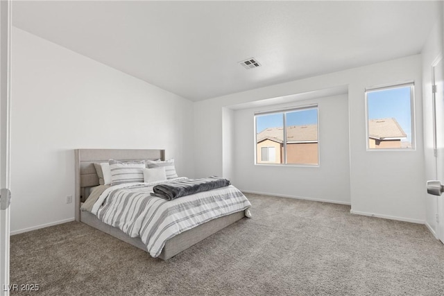 4076 Rocky Beach Dr, Las Vegas, NV 89115 - bedroom featuring carpet, visible vents, and baseboards