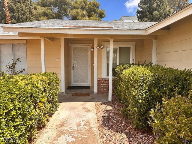 6460 Linda Ln, Las Vegas, NV 89103 - property entrance featuring covered porch