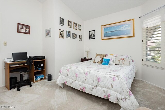 1528 Tonada Way, Las Vegas, NV 89117 - carpeted bedroom with an office area and baseboards
