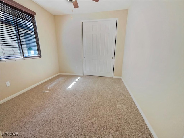 10331 Northern Hills Ave, Las Vegas, NV 89166 - carpeted empty room featuring baseboards and a ceiling fan