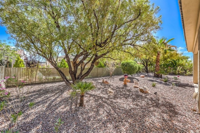 10314 Premia Pl, Las Vegas, NV 89135 - view of yard featuring a fenced backyard