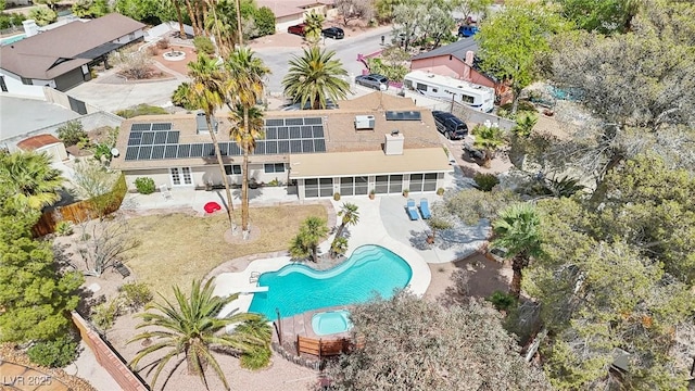 3155 Duneville St, Las Vegas, NV 89146 - bird's eye view