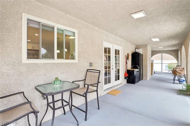 3155 Duneville St, Las Vegas, NV 89146 - view of patio / terrace with french doors