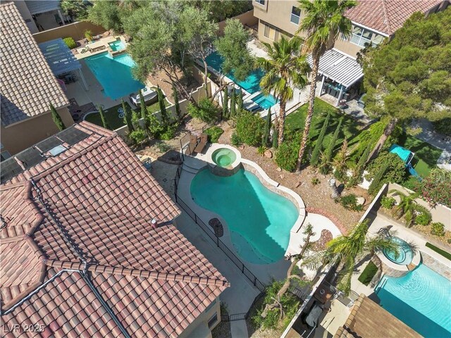 1717 Double Arch Ct, Las Vegas, NV 89128 - aerial view