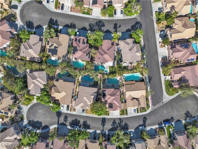 1717 Double Arch Ct, Las Vegas, NV 89128 - birds eye view of property with a residential view
