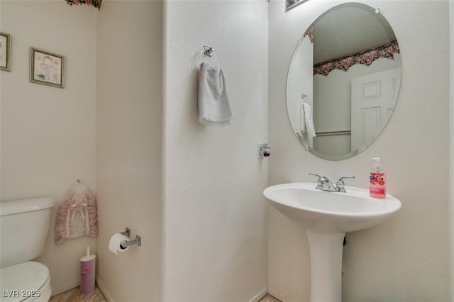 bathroom with toilet
