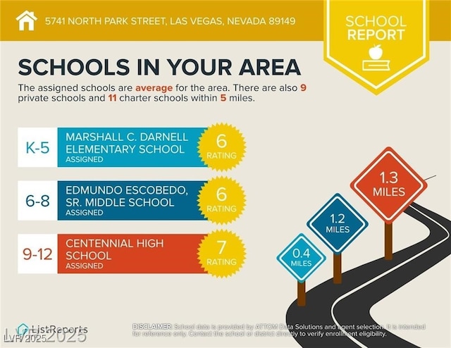 5741 N Park St, Las Vegas, NV 89149 - a file