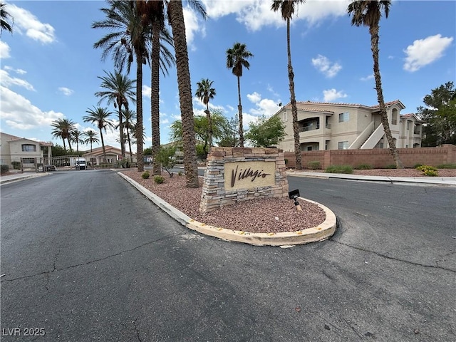 1881 W Alexander Rd Unit 1035, North Las Vegas, NV 89032 - community sign featuring a residential view