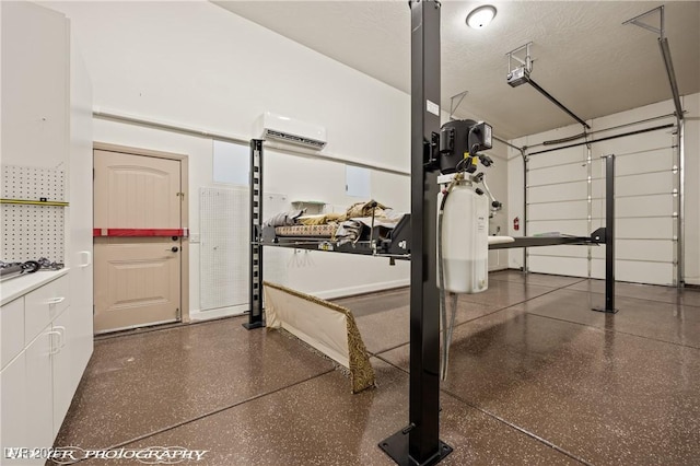 653 Paloma Cir, Mesquite, NV 89027 - garage with an AC wall unit