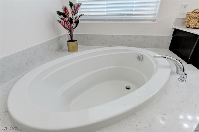 details featuring a bath