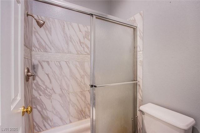 6274 Elderberry Wine Ave, Las Vegas, NV 89142 - full bathroom with a stall shower and toilet