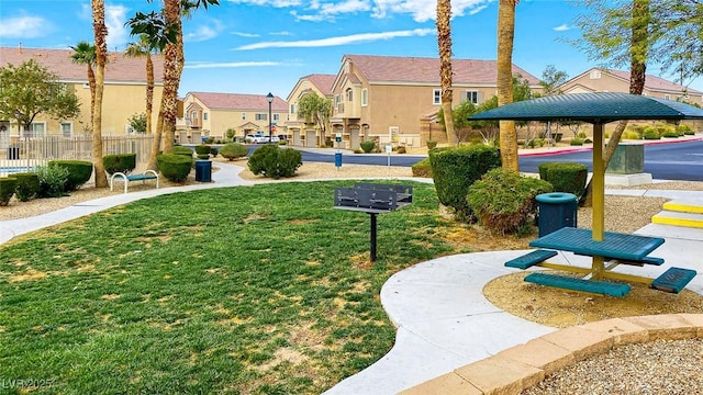 view of property's community featuring a residential view