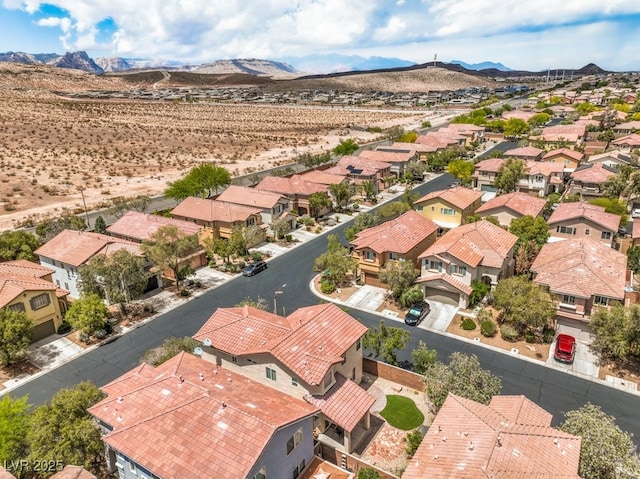 10294 Running Falls St, Las Vegas, NV 89178 - aerial perspective of suburban area featuring mountains