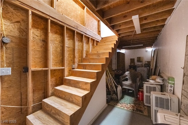 2650 Sagebrush Ave, Pahrump, NV 89048 - stairs featuring concrete flooring