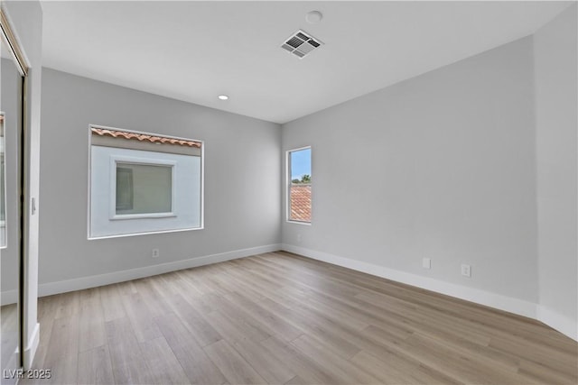 2589 Sun Reef Rd, Las Vegas, NV 89128 - unfurnished room featuring wood finished floors and recessed lighting