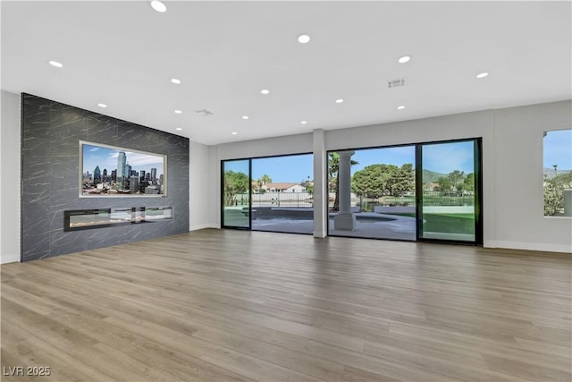 2589 Sun Reef Rd, Las Vegas, NV 89128 - empty room featuring recessed lighting and wood finished floors