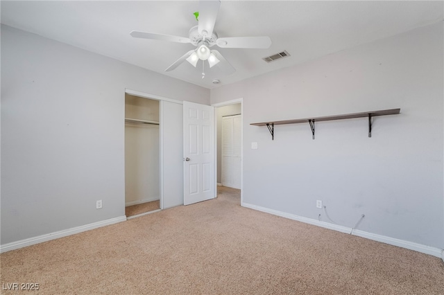 2046 Waverly Cir, Henderson, NV 89014 - unfurnished bedroom with carpet floors, baseboards, a closet, and a ceiling fan