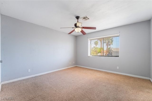 2046 Waverly Cir, Henderson, NV 89014 - empty room with carpet floors, a ceiling fan, and baseboards