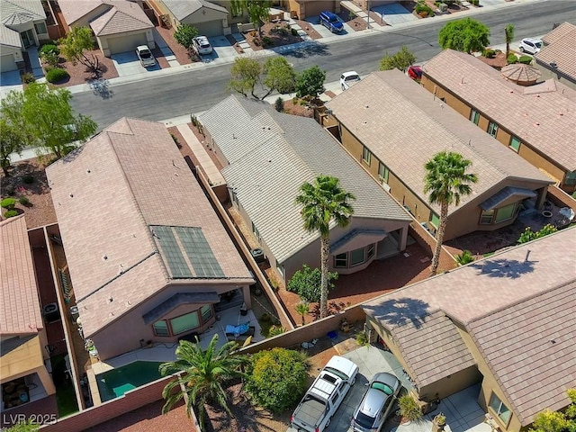 4124 Gliding Gulls Ave, North Las Vegas, NV 89084 - aerial perspective of suburban area