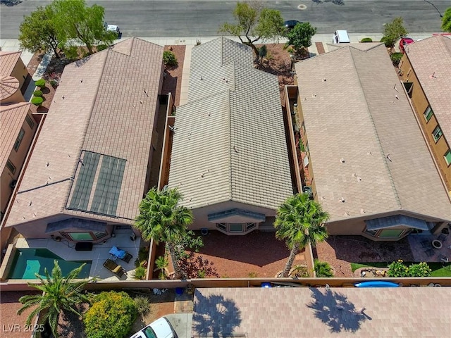 4124 Gliding Gulls Ave, North Las Vegas, NV 89084 - view from above of property
