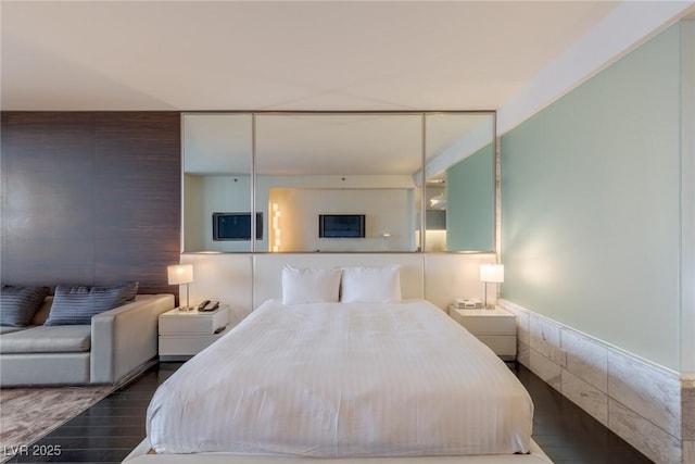 4381 W Flamingo Rd Unit 3818, Las Vegas, NV 89103 - bedroom featuring wood finished floors