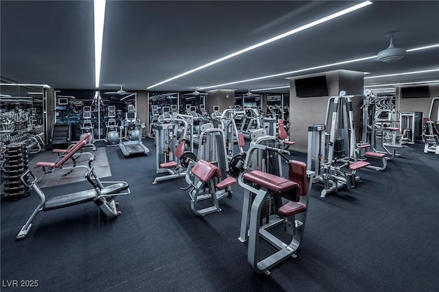 4381 W Flamingo Rd Unit 3818, Las Vegas, NV 89103 - view of exercise room