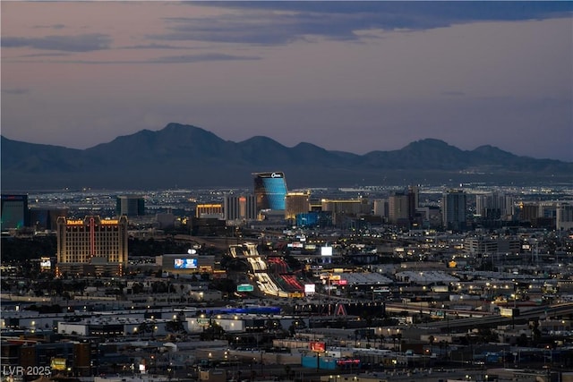 4381 W Flamingo Rd Unit 3818, Las Vegas, NV 89103 - property's view of city featuring a mountain view