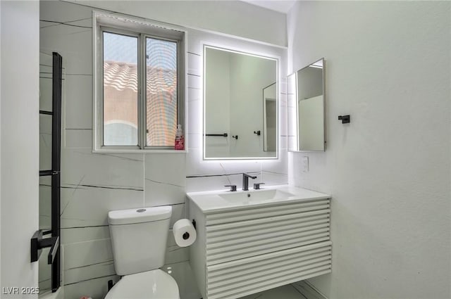 8404 Shore Breeze Dr, Las Vegas, NV 89128 - bathroom featuring toilet and vanity