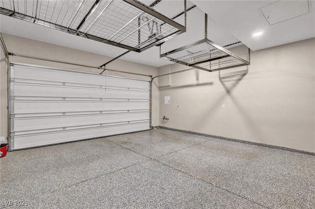 819 Bolide St, Las Vegas, NV 89138 - garage with baseboards
