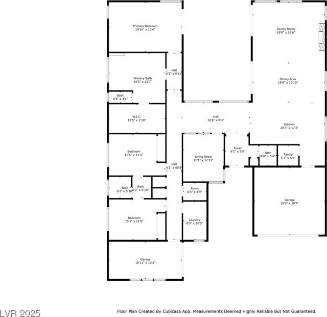 819 Bolide St, Las Vegas, NV 89138 - home floor plan