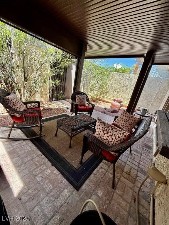 4662 Kelly Barry Way, Las Vegas, NV 89121 - view of patio