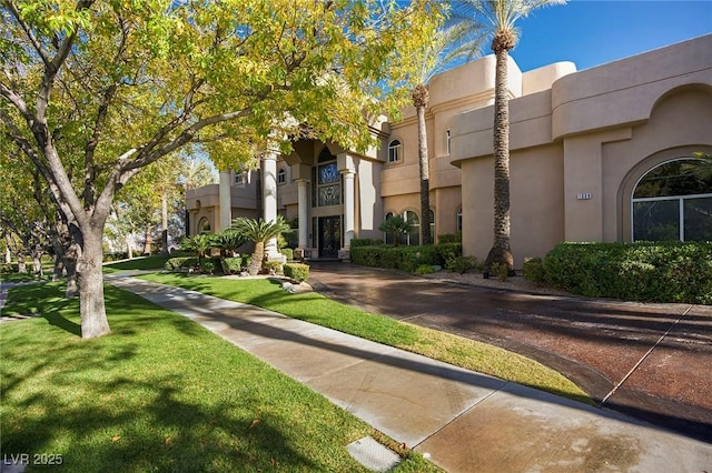 1008 Trophy Hills Dr, Las Vegas, NV 89134 - exterior space with a yard