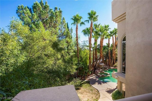 1008 Trophy Hills Dr, Las Vegas, NV 89134 - view of yard