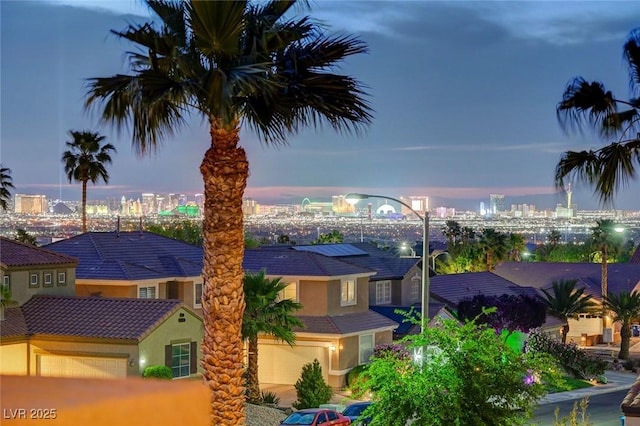 water view with a city view