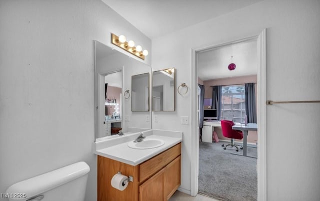 5024 Starfinder Ave, Las Vegas, NV 89108 - bathroom featuring toilet and vanity