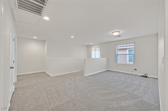 2486 Dragon Fire Ln, Henderson, NV 89052 - unfurnished room featuring carpet flooring, baseboards, and recessed lighting