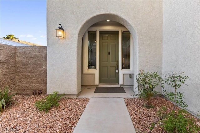 11132 Ferragamo Ct, Las Vegas, NV 89141 - view of exterior entry with stucco siding